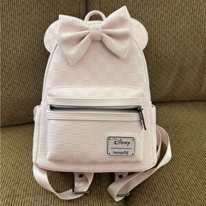 Loungefly Pink Bow Detail Backpack